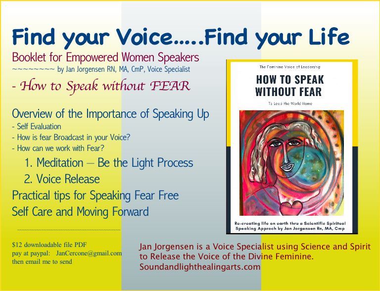 Within your Voice Lies the Power of Heaven | Sound And Light Healing Arts